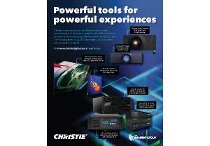 Christie Digital Print Ad